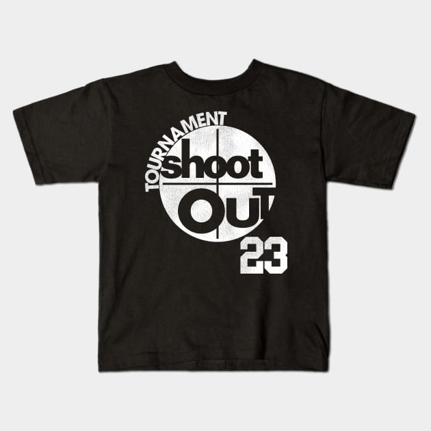 Above the Rim Movie Basketball Jersey Motaw Kids T-Shirt by darklordpug